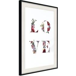 Arkiio Affisch Love in Flowers [Poster] 20x30 Poster